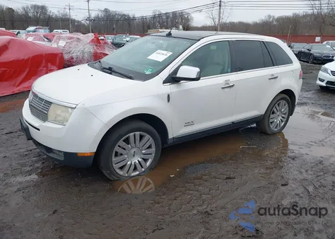 2010 Lincoln Mkx z USA, uszkodzony, nr VIN 2LMDJ8JC1ABJ05331